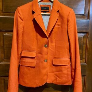 J. Crew Bold Orange Women's Blazer